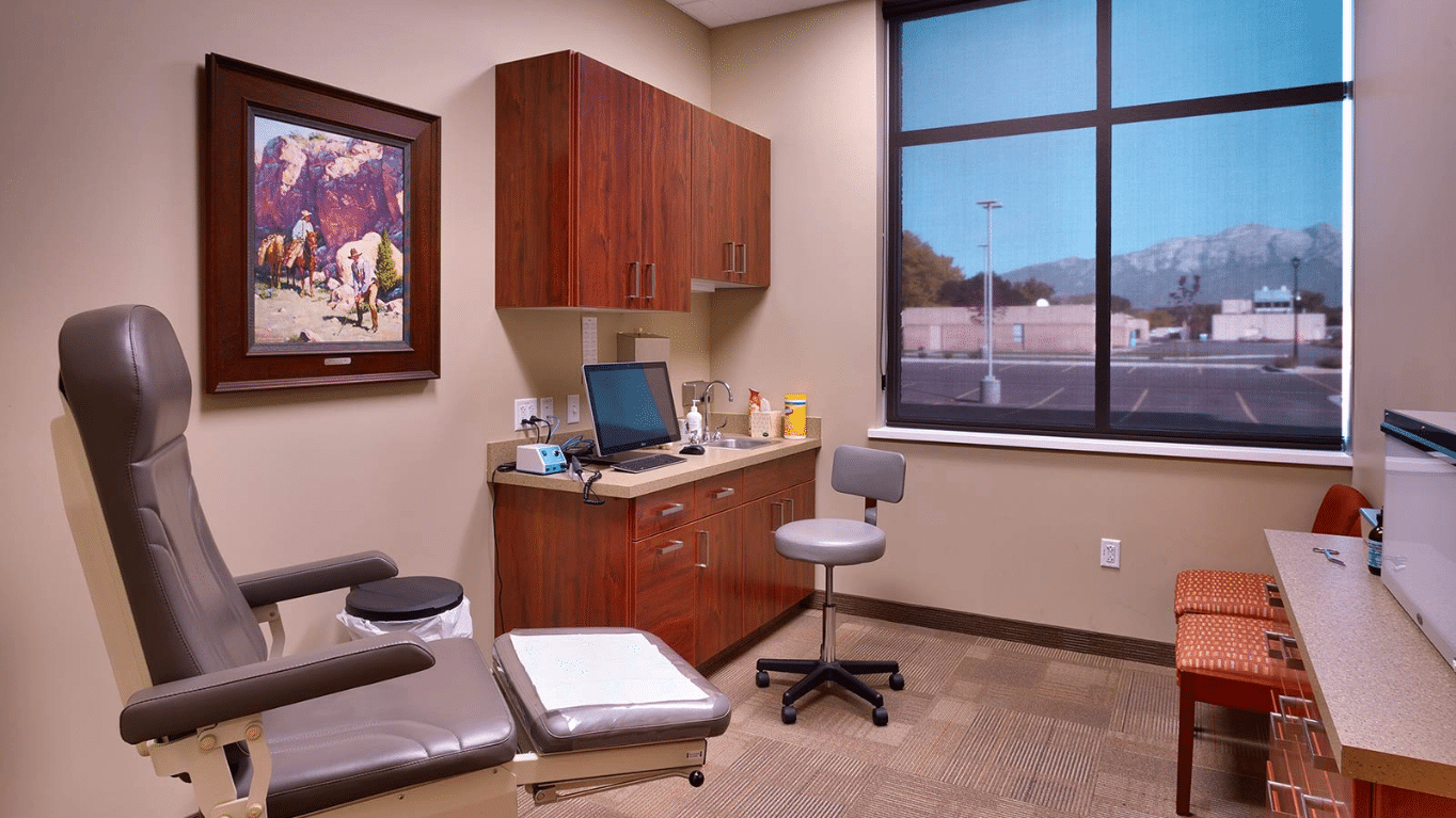 A laboratory in 90 North Medical Office building.