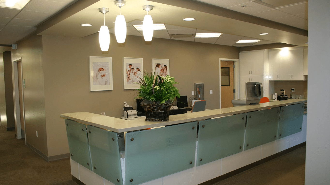 Concierge inside Valley OB/GYN.