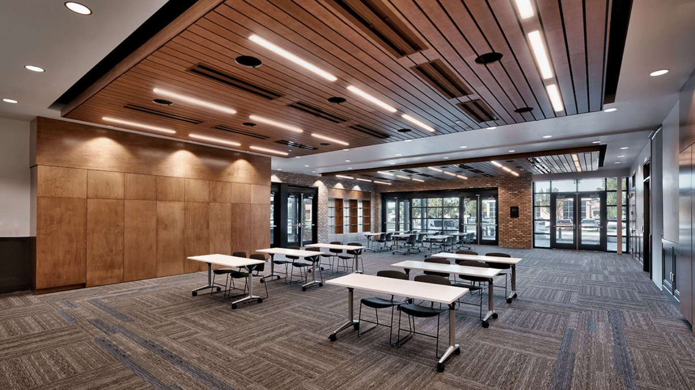 Multi purpose hall inside Joseph D. Adams Public Safety Building