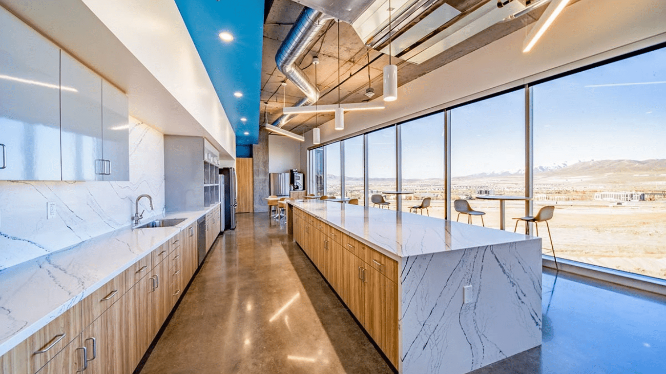 A pantry inside LifeVantage Corporate Headquarters.