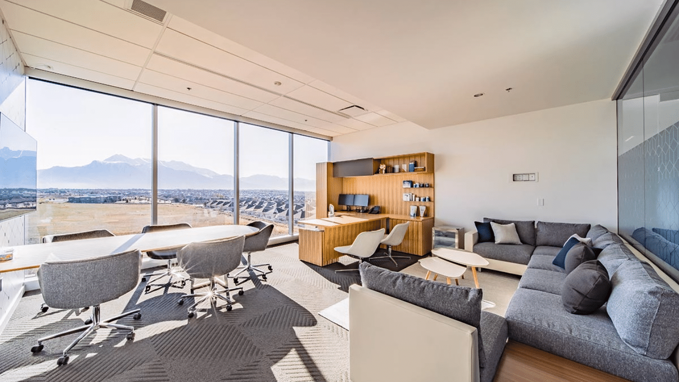 A break room inside LifeVantage Corporate Headquarters.